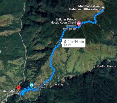 madmaheshwar trek route