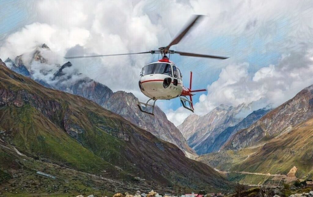 Phata to kedarnath Helicopter